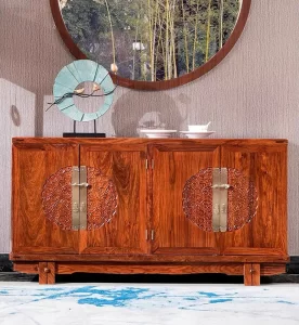 Mẫu tủ giày đồ gỗ mỹ nghệ cao cấp