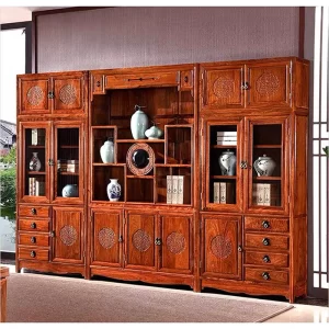 Tủ cặp 3 tủ sách tủ bày đồ