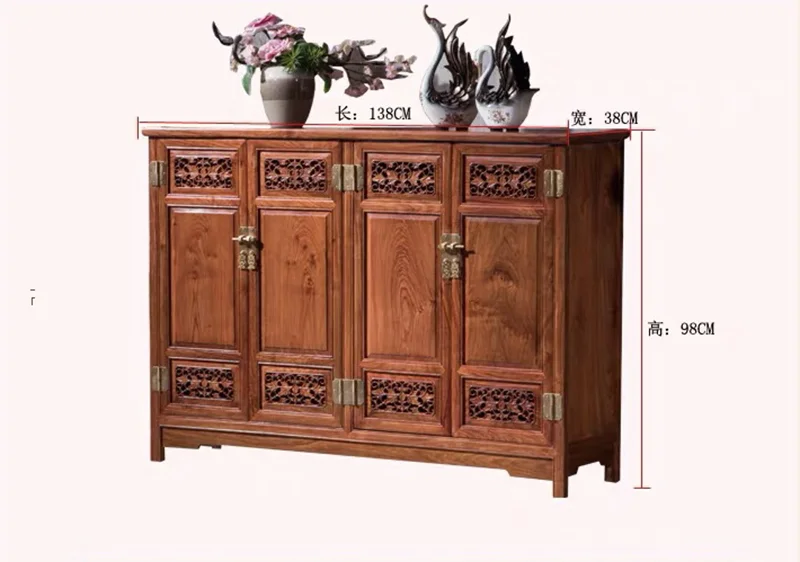 Tủ giày đồ gỗ mẫu Trung Quốc đẹp
