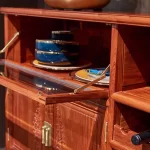 Tủ rượu tủ đồ mini gỗ hương